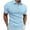 Light Blue, variant on Ketyyh-chn99 Mens Golf Polo Classic Fit Mens Shirts 2024 Solid Color Buttons Down Tunic Top Short Sleeve Shirt Black,L