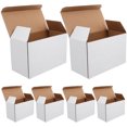 thumbnail image 4 of Shisuyan 10pcs Corrugated Package Box Multi-grid Packaging Box Wine Bottle Carrying Box Shipping Corrugated Box, 4 of 8