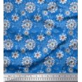 thumbnail image 1 of Soimoi Poly Georgette Fabric Artistic Floral Fabric Prints by Yard 52 Inch Wide, 1 of 3