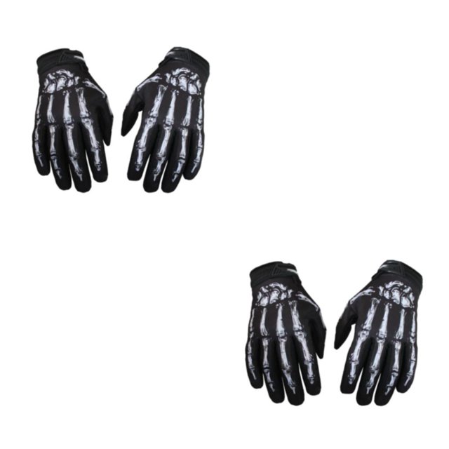 maskred Quick-drying And Windproof Autumn And Winter Gloves For Outdoor Enthusiasts white S 2Set