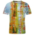 thumbnail image 4 of EGNMCR T-Shirts à Manches Courtes pour Hommes Été Décontracté Col Rond T-shirt, Mode Hommes Décontracté Impression Numérique 3D Sport Manches Courtes Hauts d'Été Décontractés,, 4 of 5