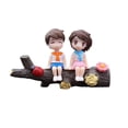 thumbnail image 1 of Clearance Now! Car Interior Dection Cute Couple Action-Figure Auto Ornament' Dash Lot P7 S5O6, 1 of 8