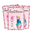 thumbnail image 1 of Darling Souvenir Pink Birthday Invitation Card Printable Elegant Fill or Write In Blank Party Invites 28 Pcs 5 x 7 Inches, 1 of 5