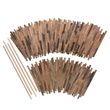 Aspect Distressed Mini Metal Peel and Stick Tile Kit, 15 sq ft, Aged Copper Finish