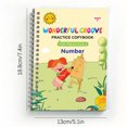 thumbnail image 3 of Dvkptbk The Copybook 4 Pcs English Version Of 's Calligraphy and Pen Control Training Calligraphy and Drawing Red Book The Copybook, 3 of 9