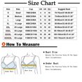 thumbnail image 3 of CHUANK Chrustmas  Ladies Padded Soft Front Button Bras(Women‘s & Women‘s Plus), 3 of 6