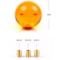 thumbnail image 2 of Dragon Ball Manual Gear Stick Shift Knob Universal Gear Shifter Knobs with Adapter Fits Most Car(2 Star), 2 of 7