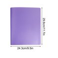 thumbnail image 3 of LSLJS Plastic Folders with Pockets Heavy Duty Pocket Folders Letter Size File Folders for Documents Office School, 3 of 5
