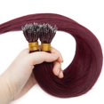 thumbnail image 3 of 50 Strands Silky Straight Micro Bead Nano Rings Human Hair Extension, 3 of 6