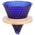 thumbnail image 3 of Coffee Pot Filter reusable glass Coffee Dripper Funnel Kettle Brewer AccessoriesBlue, 3 of 14