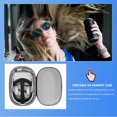 thumbnail image 2 of OULII VR Headset Travel Organizer Black EVA Moisture-proof for Gamers 1Pcs, 2 of 7