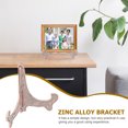 thumbnail image 4 of Zinc Alloy Display Stand Plate Holder Easels Picture Frame Folding Display Stand, 4 of 8