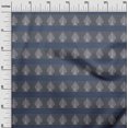 thumbnail image 2 of oneOone Organic Cotton Poplin Twill Fabric Chevron & Tree Block Printed Craft Fabric BTY 42 Inch Wide, 2 of 4
