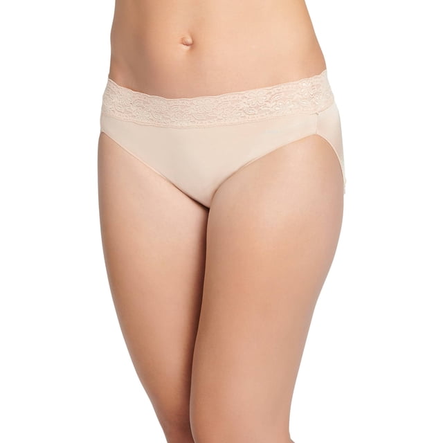 Jockey Bikini en Dentelle Sans Ligne de Culotte Promesse Tactel