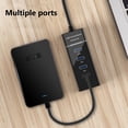 thumbnail image 4 of AMERTEER USB 3.0 USB Data Hub with 4 USB Ports 5 Gbps Fast Charging USB Splitter HUB (1 USB 3.0 & 3 USB 2.0) Compact Multi-Port Adapter Docking Station for PC Laptops XPS Flash Drive, 4 of 10