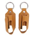 thumbnail image 2 of Lightweight PU Leather Asthma Inhaler Holder, Travel Handy Case for Adults and Kids, Clip On Design, Multi Pack, 2 of 8