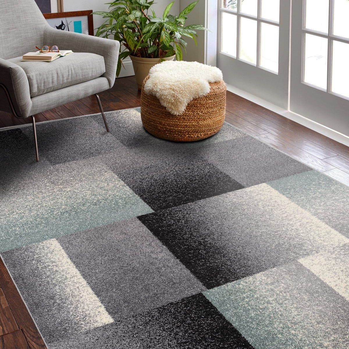 Rug Branch Nova Collection Moderne Géométrique Tapis de Zone