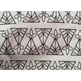 thumbnail image 4 of oneOone Tissu Popeline de Coton Imprimé Floral & Triangle au Mètre 56 Pouces de Large, 4 of 4