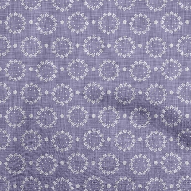 oneOone Cotton Flex Lavender Fabric Block Sewing Craft Projects Fabric Prints By Yard 40 Inch Wide-FJ