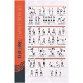 thumbnail image 1 of FitMate Kettlebell Workout Exercise Poster - Workout Routine with Free Weights, Home Gym Decor, Room Guide (16.5 x 25 Inch), 1 of 5