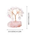 thumbnail image 2 of EGNMCR Room Decor, Home Decor Natural Colorful Crystal Stone Crushed Stone Wealth Tree Handwoven Amethyst Base Money Tree Home Decoration Crystal Money Treese, 2 of 6