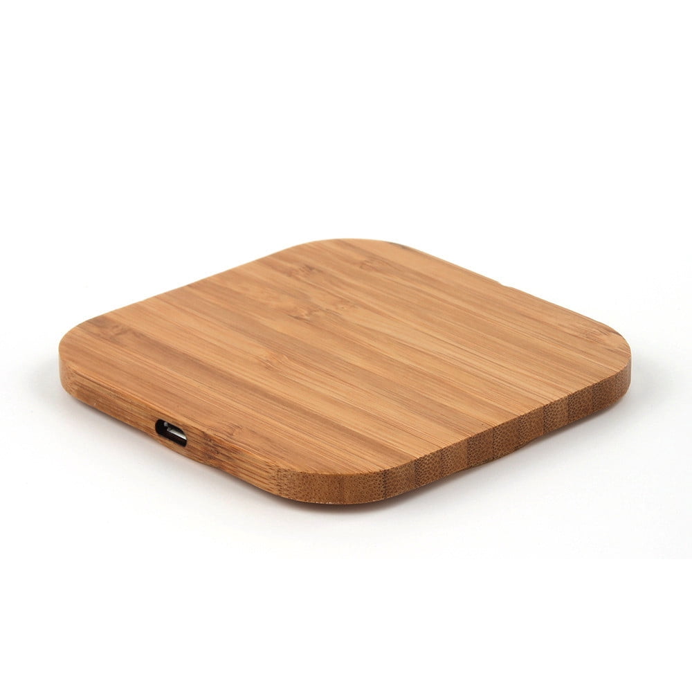 Birdeem Wireless Charger Slim Wood Pad Charging Mat for Galaxy Note 9