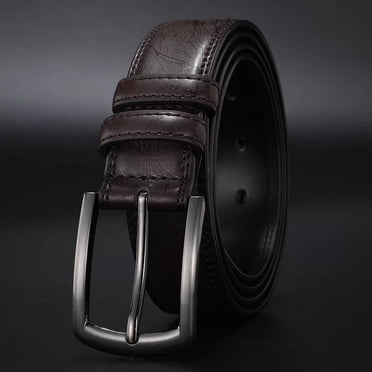 STRAND MEN'S GENUINE LEATHER BELT BROWN