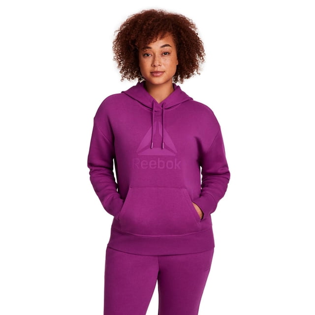 Sweat à capuche polaire pour femme Reebok