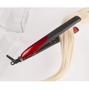 VIVITAR Ceramic Flat Iron Hair Straightener and Mini Hair Straightner, Straightens and Curls with Adjustable Temperature, For All Hair Types