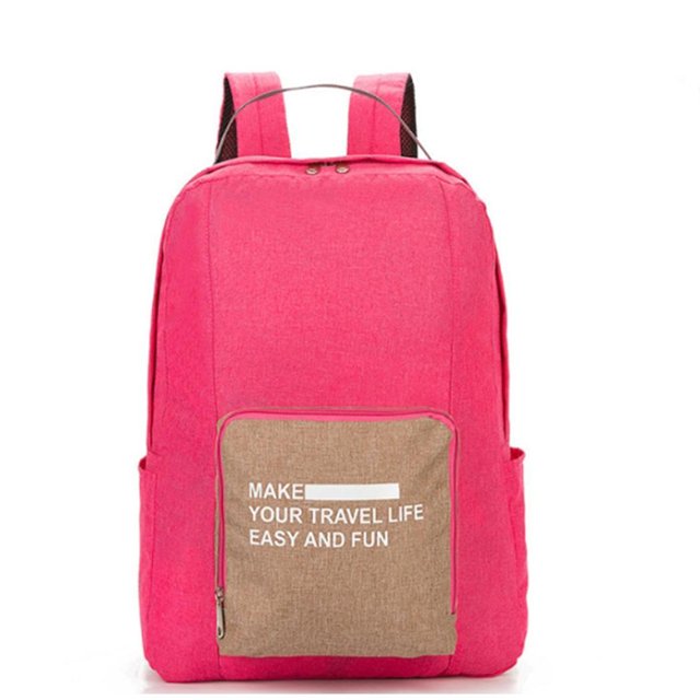 Travel Backpack Outdoor Waterproof Lightweight Flodable Backpack W/Capacity of 21 inches