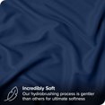 thumbnail image 2 of Bare Home Pillow Sham Set - Premium 1800 Collection - Double Brushed - Queen, Dark Blue, 2 of 7