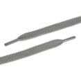 thumbnail image 4 of 2 Pair Two LayerShoestring Thick Elastic Flat Shoelace for Gray 120 cm, 4 of 4