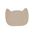 thumbnail image 2 of Cat Litter Mat Double Layer Scratch Resistant Large Indoor Cat Supplies Reusable Beige, 2 of 9