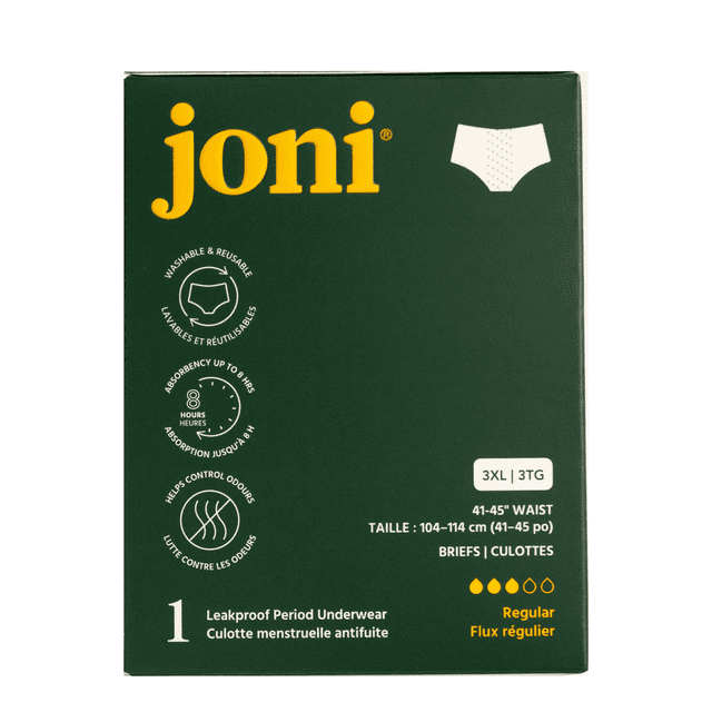 joni Culottes Menstruelles Anti-Fuites - 3TG