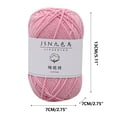 thumbnail image 3 of Birdeem 4 Strands of Combed Milk Cotton Thread Diy Doll Cotton Crochet Thread Wool Ball, 3 of 4