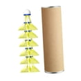 thumbnail image 3 of Lipstore Wind Resistant Badminton Shuttlecocks Professional for Gymnasium Accessories Yellow 6Pcs, 3 of 8
