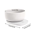 thumbnail image 3 of Hearth & Gear Food Heater White/Black Thermal Cat Food Insulated Food Bowl Temperature Feed Tray Intelligent USB Bowl Warm Food Dispenser For, 3 of 4