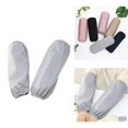 thumbnail image 4 of GUOOL 2x Manchons d'Huile Multi-Usages Protecteurs Anti-Taches Anti-Salissure Élastiques Réutilisables Gris, 4 of 8