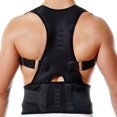 thumbnail image 2 of Unisex Back Posture Corrector Magnetic Adjustable Posture Brace Back Support Belt XL, 2 of 5