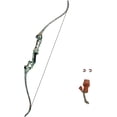 thumbnail image 1 of Falcon 60" Takedown Hunting Recurve Bow Metal Riser 30 35 40 45 50 55 60 65 70 Lbs Black/Camo Right Handed, 1 of 9