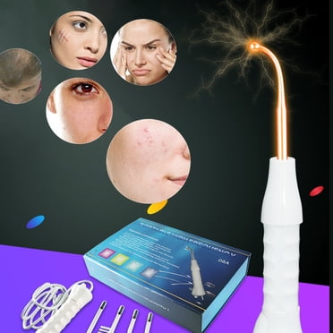 Appareil d'Électrothérapie Lubelski à DEL Haute Fréquence Électrode Portable Soins de la Peau Tube Thérapie Appareil de Beauté pour la Maison