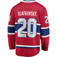 thumbnail image 2 of Juraj Slafkovsky Montreal Canadiens NHL Fanatics Breakaway Home Jersey, Large, 2 of 3