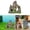 Multicolor-C, variant on Aquarium Ornament Fish Tank Decoration Mountain View Rockery Cave Hideout for Aquatic Pets Plastic Resin Decor Terrarium and Aquarium Scenery 1-Pack