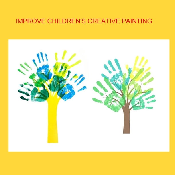 Kit de peinture au doigt drôle Jouets de dessin au doigt Peintures au
