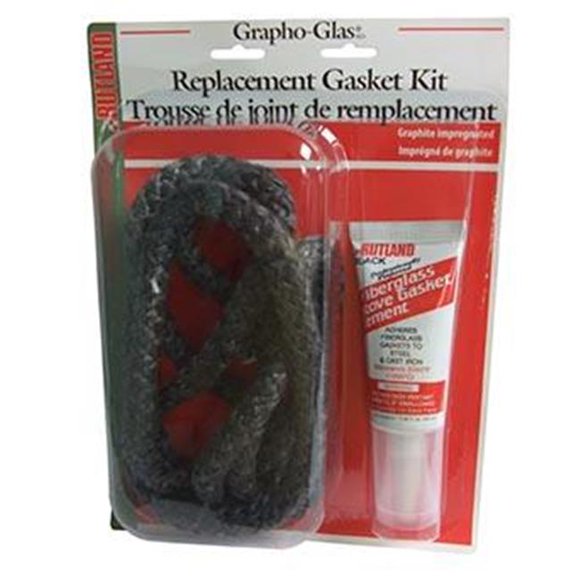 Rutland 99N-6 Grapho - Glas Stove Gasket Rope Replacement Kit- 7 ft. x 0.875 in.