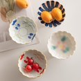 thumbnail image 1 of Sentmoon Decorative Bowl Fruit Holder Ceramic High Legged Fruit Dessert Tray Tea Serving Platter Elegant Home Tableware Display for Snacks Cakes Pastries, 1 of 7