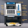 thumbnail image 4 of MVRLSH Liquidation! Tirelire pour Vrai Machine d'Épargne Électronique Numérique Boîte avec Carte de Débit Distributeur de Factures Reconnaissance Calculatrice Verrou à Mot de Passe Étui Garçons, 4 of 9