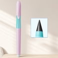 thumbnail image 2 of Pink No Sharpening Pencil With Eraser Eternal Pencil For Writing Drawing Durable Plastic Pencil With Replaceable Tip Beginner Practice Pencil For School Office 5.5 Inch Length, 2 of 6