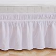 thumbnail image 3 of Herwey Elastic Bed Skirt, Elastic Bed Ruffle,Elastic Polyester Bed Skirt Ruffle Easy Fit Spread Cover Valance, 3 of 8