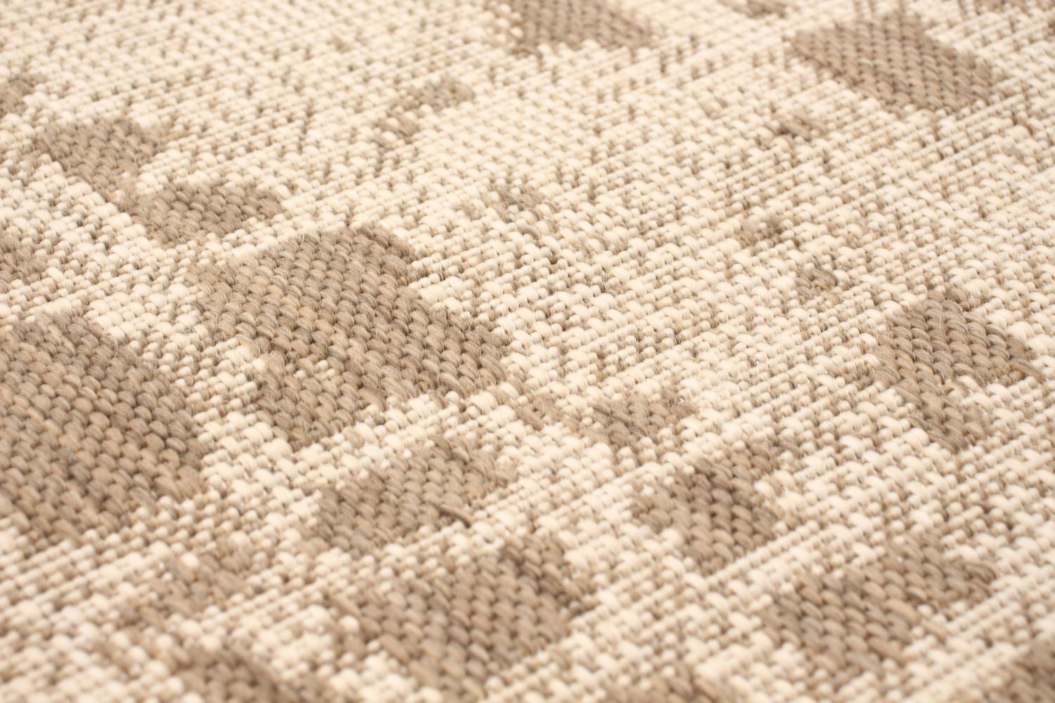 Tapis ECARPET Intérieur Extérieur pour Patio, Terrasse, Salon Collection Sisal Safari